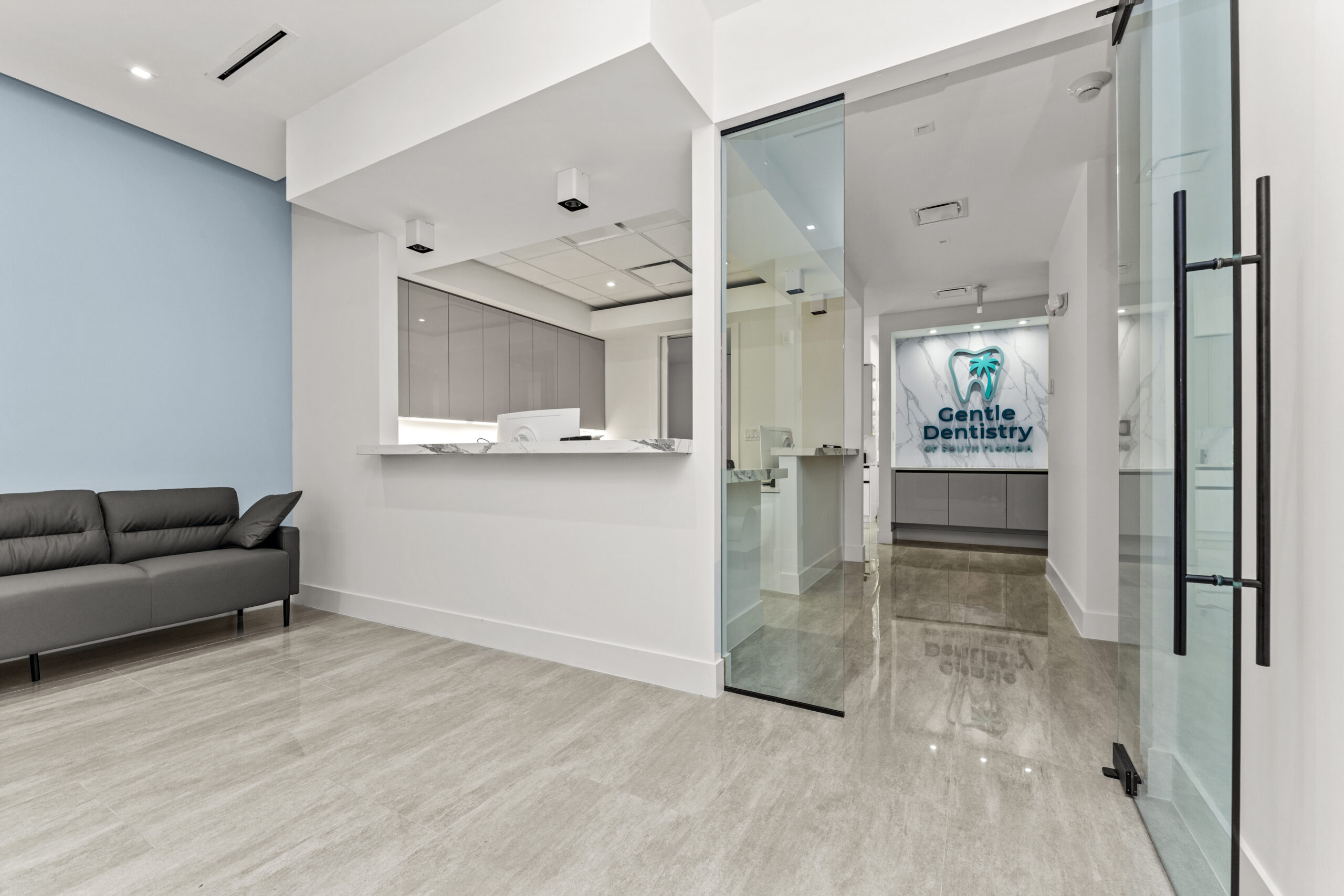 Commercial drywall and metal framing contractor project in Weston, FL