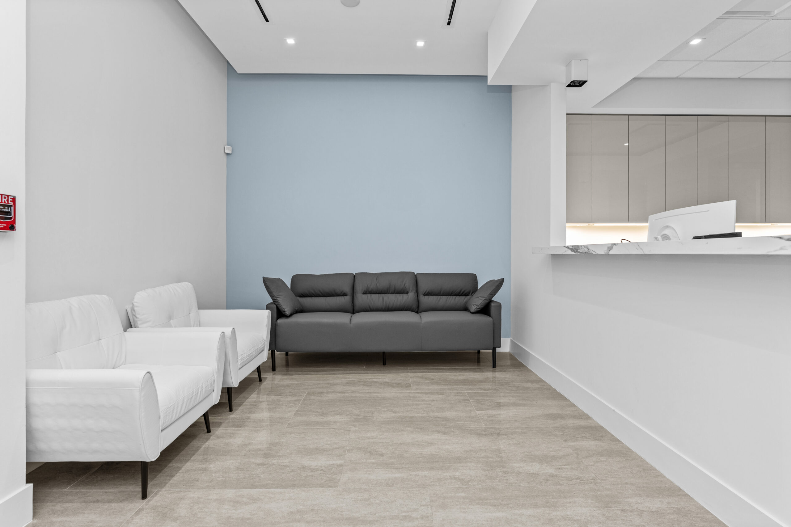 Commercial drywall and metal framing contractor project in Weston, FL